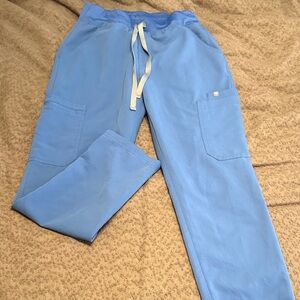 Figs Yola Skinny High Waisted Scrub Pants. S/P